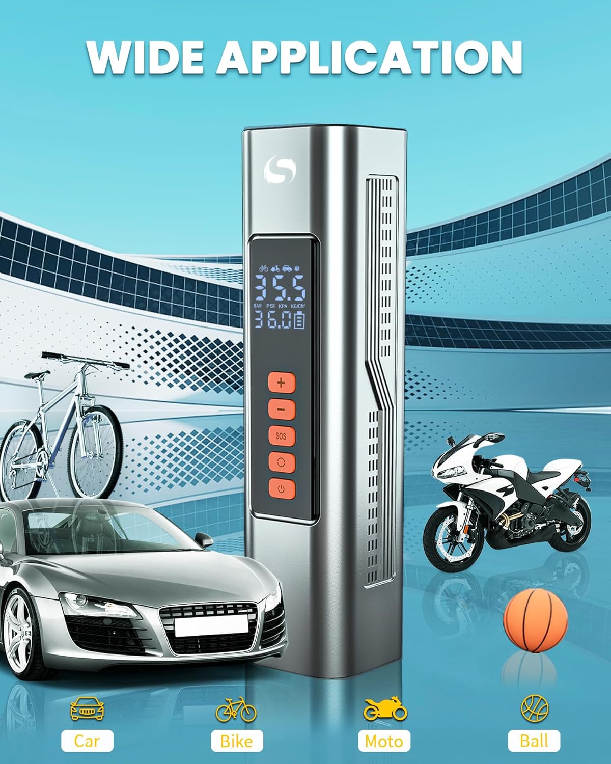 Portable Tire Inflator