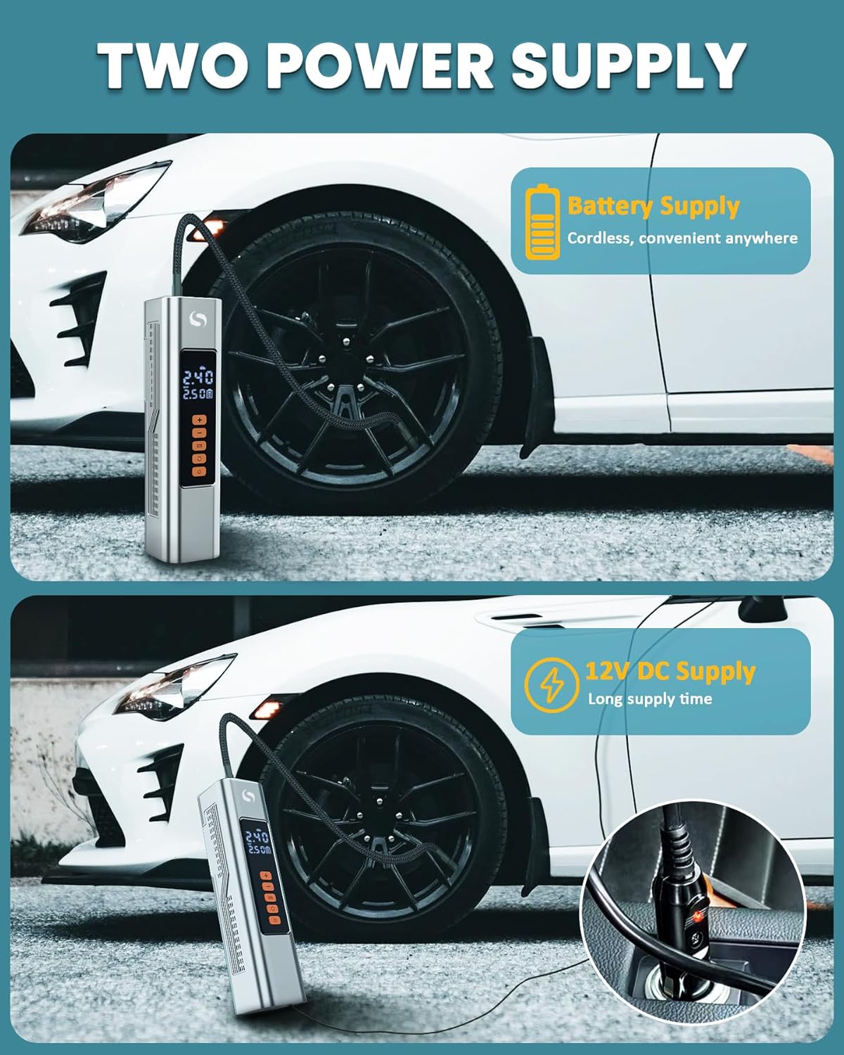 Portable Tire Inflator
